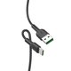 USB кабель Hoco X33, USB тип-C, USB тип-A, 100 см, 5 А, черный, VOOC, #6931474706119 Превью 1