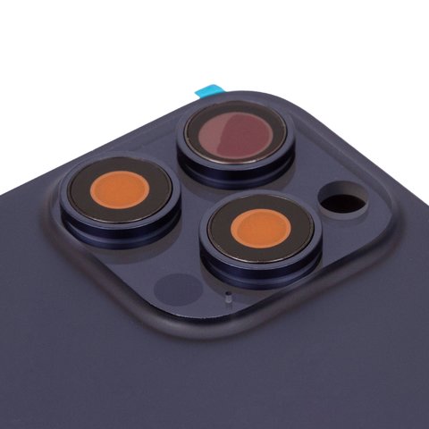 Carcasa puede usarse con iPhone 15 Pro Max, azul, con botones laterales,  con sujetador de tarjeta SIM, Original (PRC), EU Version, blue titanium Vista previa  1