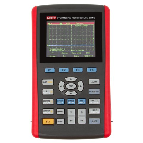 Портативний цифровий осцилограф UNI-T UTD1050CL Прев'ю 1