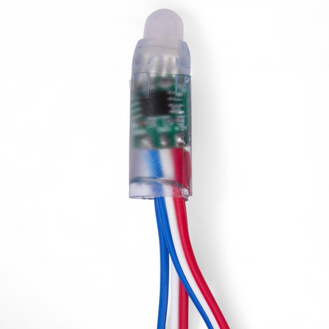 Світлодіодний піксель RGB (50 шт., WS2811, DC 5 В, 12 мм, IP68) Прев'ю 1