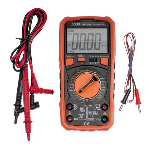 Цифровий мультиметр Accta AT-280A Прев'ю 1