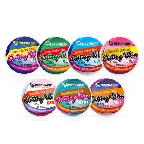 Струна для відклеювання скла Mechanic CS01, 0,035 мм, 100 м Прев'ю 1