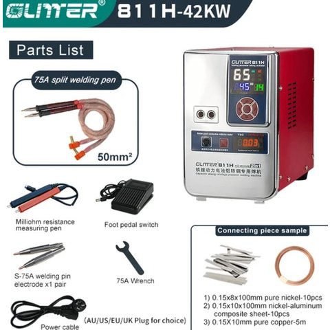 Апарат точкового зварювання Glitter 811H, 42 кВт Прев'ю 2