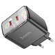 Сетевое зарядное устройство Hoco CS43A, 45 Вт, Power Delivery (PD), черный, 2 порта, #6942007620826 Превью 1