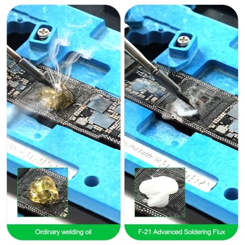 Флюс-паста RELIFE F-21, з пластиковим штовхачем, безсвинцева, безгалогена, 10 мл Прев'ю 4