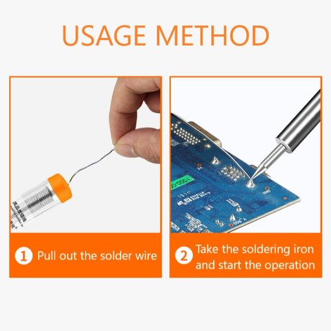 Припой Amaoe 6337-I, Sn 63% , Pb 37%, 0,8 мм, 6,5 м Превью 2