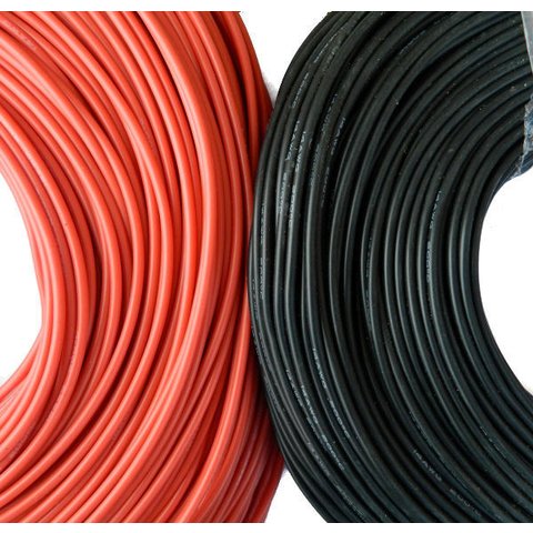 Проволока в силиконовой изоляции 30AWG, 0,05 мм², 1 м, черный Превью 1