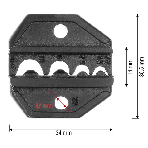 Матрица для кримпера Pro'sKit CP-236DN - Просмотр 2