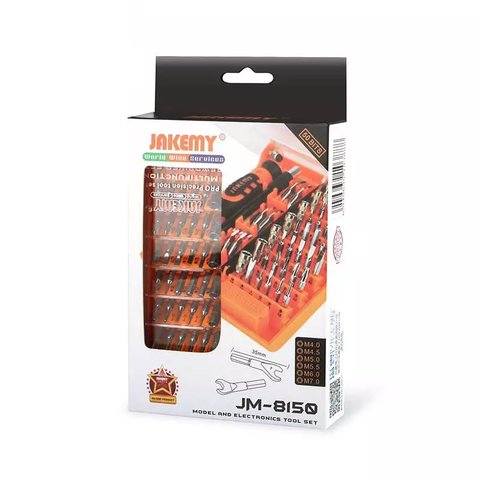Набір інструментів для електроніки 54 в 1 Jakemy JM-8150 Прев'ю 3